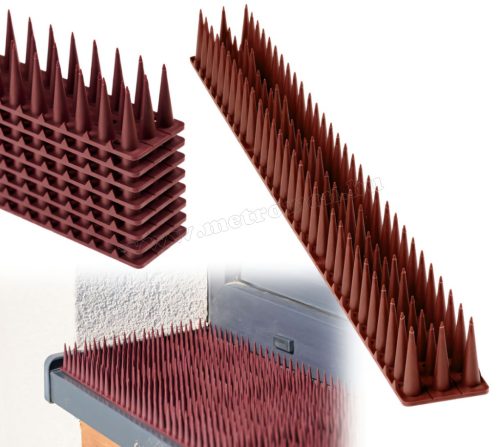 Madár tüske, Galambriasztó tüske Barna 8 darabos készlet MX3280BR