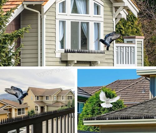 Madár tüske, Galambriasztó tüske Barna 8 darabos készlet MX3280BR