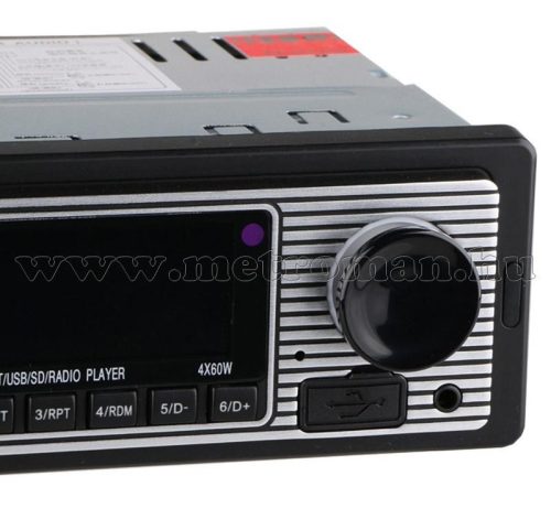 Retro autórádió USB/SD Bluetooth MP3 lejátszóval MX-5513BT 