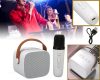 Hordozható vezeték nélküli Bluetooth karaoke hangszóró és mikrofon maXlife MXKS100B