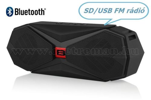 Hordozható SD/USB MP3 lejátszó és Bluetooth multimédia hangszóró Xtreme M346
