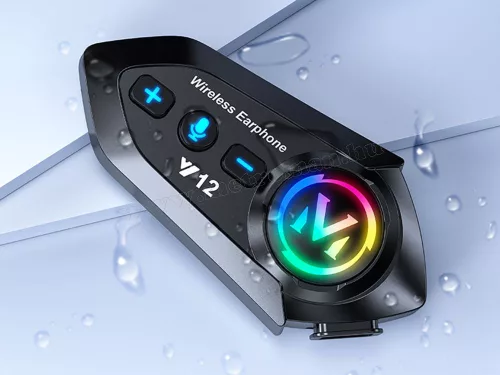 Motoros sisak kihangosító Bluetooth headset és intercom MY12BTPRO