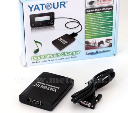 Autós MP3 lejátszó, gyári autórádióhoz, Yatour