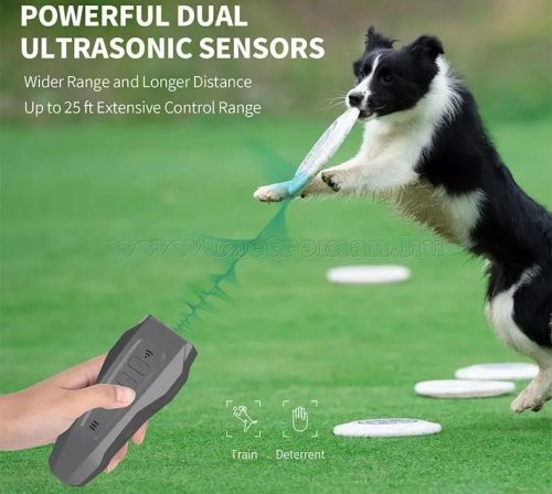 Hordozható Ultrahangos kutyariasztó MZ048-PRO