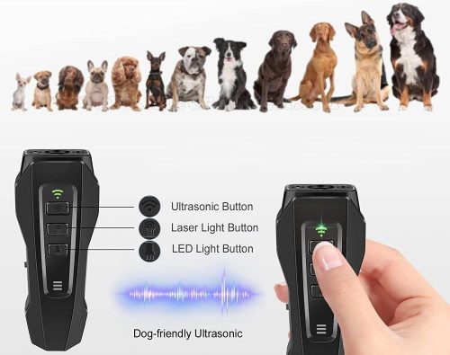 Hordozható Ultrahangos kutyariasztó MZ048-PRO