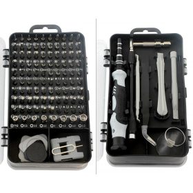   115 db-os Precíziós csavarhúzó készlet, bit fej készlet MZ4G-XL