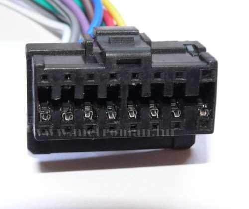 Autórádió csatlakozó Panasonic 16 pólusú, ZRS-72