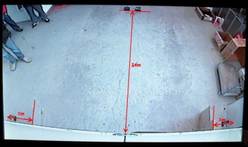 Mercedes Sprinter, VW Crafter tolatókamera szett, 7" LCD monitorral