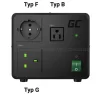 Feszültség átalakító konverter 230V/110V 1600/2000W GreenCell NV03-110V