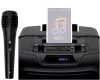 Hordozható karaoke szett USB MP3 Bluetooth zenelejátszóval PAR182BT