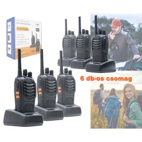   Walkie Talkie PMR rádió adó-vevő szett 6 darabos PMRR40-06