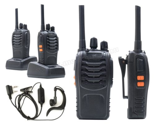 Walkie Talkie PMR rádió adó-vevő szett 6 darabos PMRR40-06