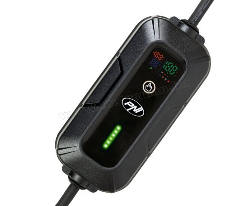 Otthoni elektromos autó töltő Type2 3,5Kw 8-16A PNI KW3-EV