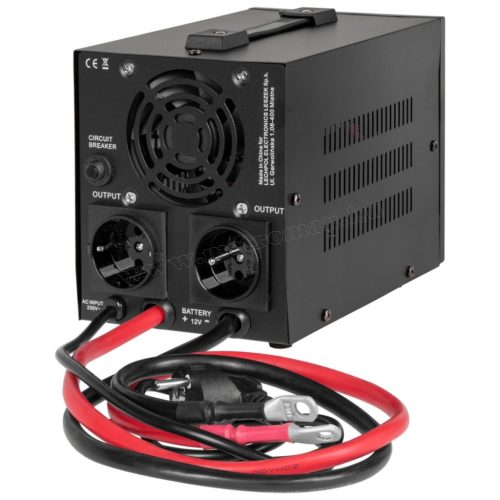 Szinusz inverter és UPS szünetmentes tápegység SINUS POWER-500-LFP4