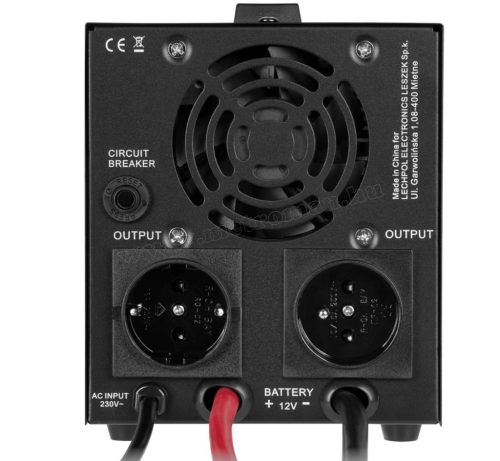 Szinusz inverter és UPS szünetmentes tápegység SINUS POWER-800-LFP4