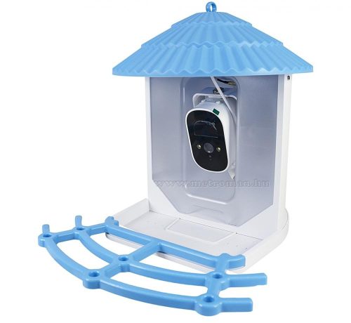 Intelligens madáretető napelemes WIFI megfigyelőkamerával MyBird PT035 Tris Home