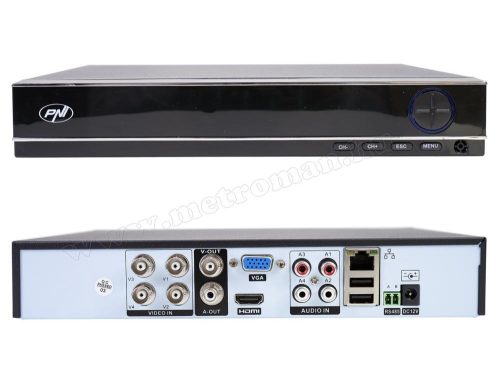 4 kamerás AHD DVR biztonsági megfigyelő kamera rendszer PNI-PTZ1300 FHD