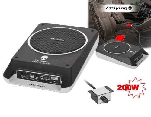 Aktív mélyláda autóba Ülés alatti mélynyomó Peiying PY-NB3000