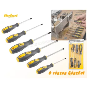 6 részes csavarhúzó készlet Rebel RB1108