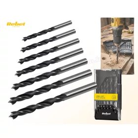 7 részes fafúró készlet Rebel RB1123