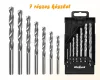 7 részes fémfúró készlet Rebel RB1124