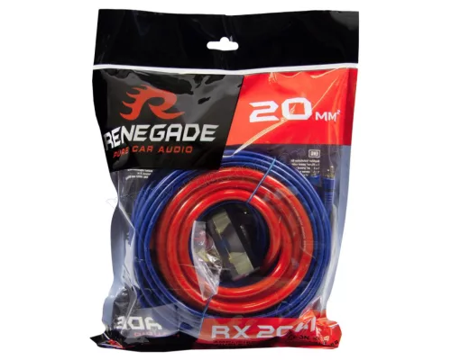 Autó Hi-Fi kábelszett Renegade REN20KIT