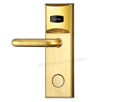 Kártyás Panzió Hotel beléptető rendszer, ajtózár Balos RFID-CH2000-L-G