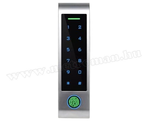 Ujjlenyomat olvasós Kódos Kártyás beléptető TuyaSmart WIFI távirányítással RFID-M4-WIFI-PRO-FP