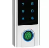 Arcfelismerő ujjlenyomat olvasós kódos kártyás beléptető TuyaSmart WIFI távirányítással RFID-MF3-WIFI-PRO-FPV