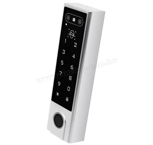 Arcfelismerő ujjlenyomat olvasós kódos kártyás beléptető TuyaSmart WIFI távirányítással RFID-MF3-WIFI-PRO-FPV