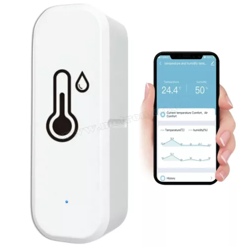 Wifi hőmérő és páratartalom mérő RSH-TH03