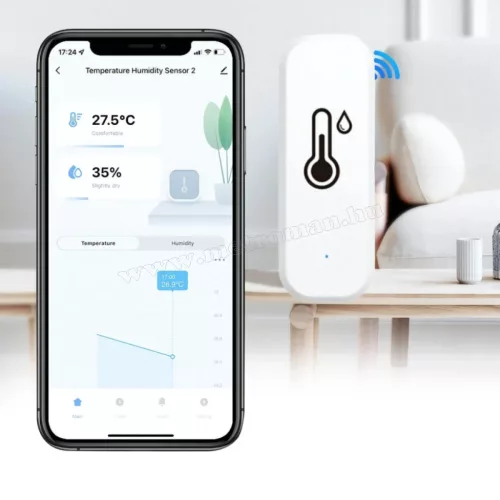Wifi hőmérő és páratartalom mérő RSH-TH03