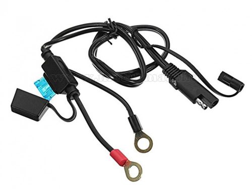 SAE akkumulátor kivezetés, gyors csatlakozó akkumulátor töltőhöz, akkumulátor sarura SAE-M8-10A