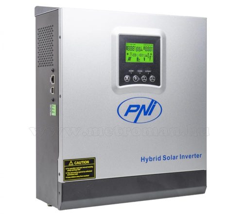 Szinusz napelem inverter, feszültség átalakító GreenHouse SC1800PRO 3KW 24V 60A MPPT Solar