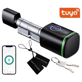 Bluetooth Okoszár, Okos zárbetét SC-D1BT Black TuyaSmart