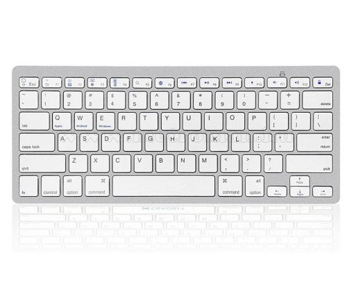 Vékony kivitelű, hordozható Bluetooth vezeték nélküli billentyűzet SLIM-BT4