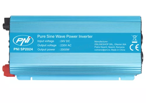 Feszültségátalakító, Szinusz inverter 24/230V 2000 Watt SP2000W-24V SINUS