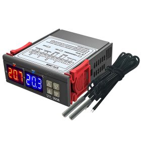   Univerzális termosztát hőmérsékletkapcsoló fűtéshez és hűtéshez STC-3008-Dual 230V