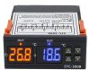 Univerzális termosztát hőmérsékletkapcsoló fűtéshez és hűtéshez STC-3008-Dual 230V