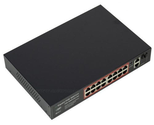 16+2 portos POE Switch  SW-POE162