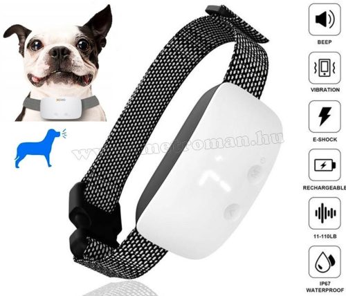 Elektromos ugatásgátló nyakörv kutyáknak TC-001