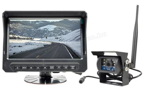 Vezeték nélküli tolatókamera szett 7"-os LCD monitorral PNI TRK501-AHD