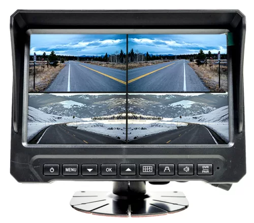 Vezeték nélküli tolatókamera szett 7"-os LCD monitorral és 4 db kamerával PNI TRK504-AHD