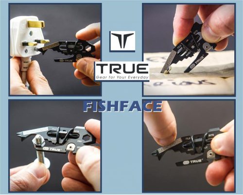 TRUE UTILITY FISHFACE multifunkciós zseb szerszámkészlet TU206K