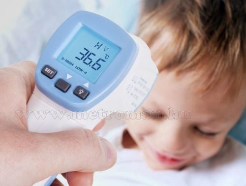 Infra érintés nélküli hőmérő, lázmérő Uni-T UT300H