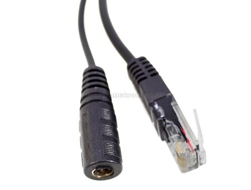 POE tápfeladó adapter kábel szett IP kamerákhoz POE-P2