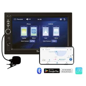  2 DIN Bluetooth USB/SD autórádió CPAA multimédia lejátszó VBX910