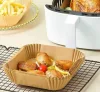 Air Fryer sütőpapír olaj nélküli sütőkhöz 23x23 cm W1020B