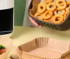 Air Fryer sütőpapír olaj nélküli sütőkhöz 23x23 cm W1020B