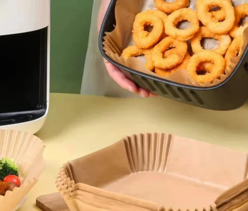 Air Fryer sütőpapír olaj nélküli sütőkhöz 23x23 cm W1020B